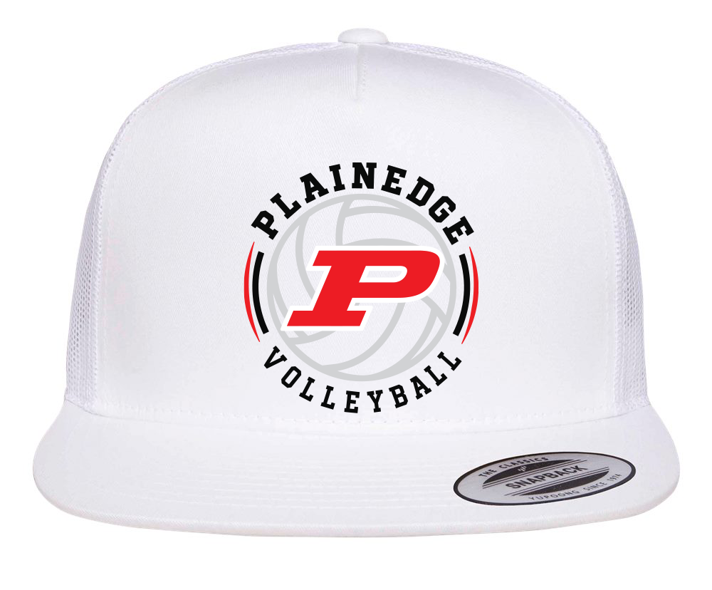 PLAINEDGE VOLLEYBALL Printed Trucker Hat