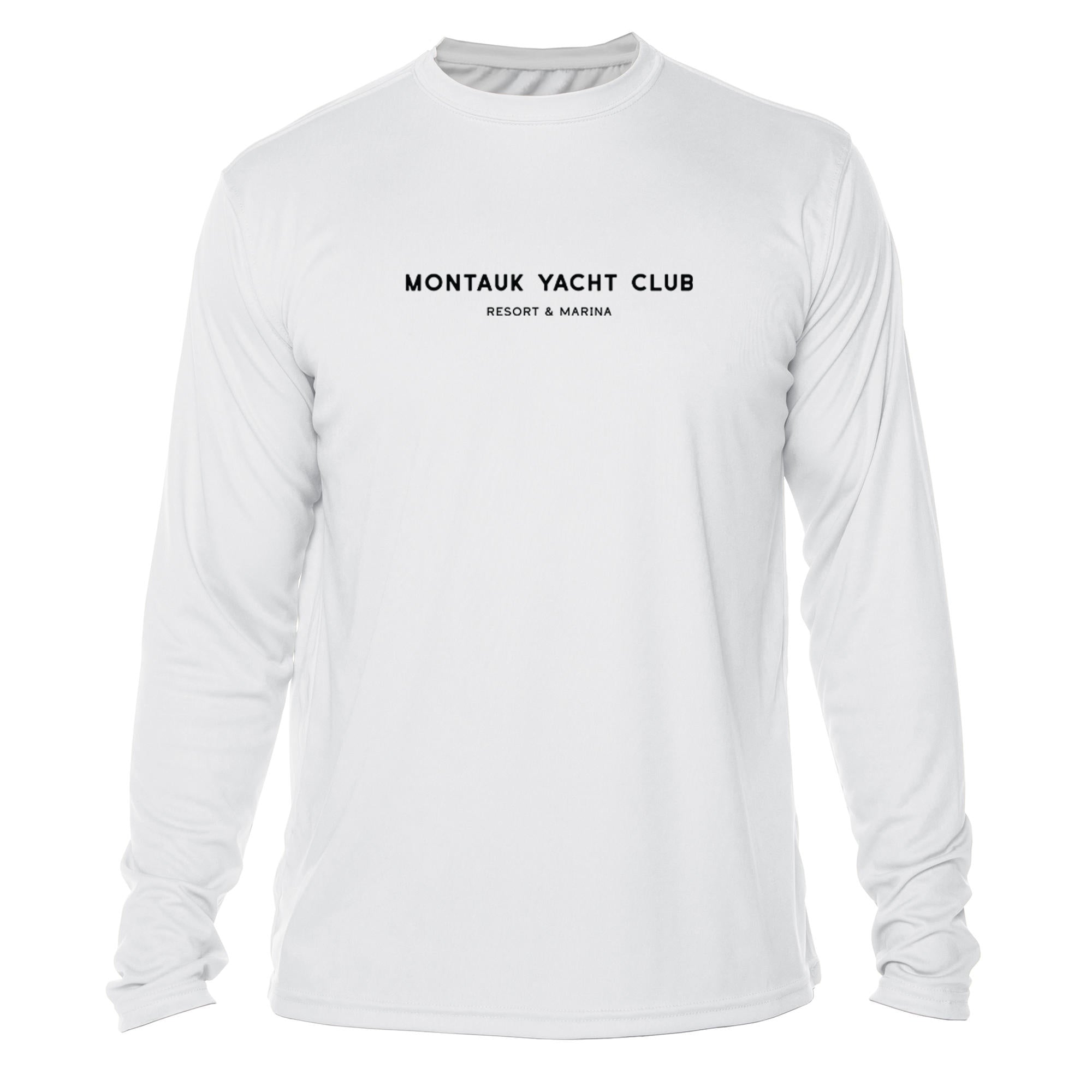 Montauk Yacht Club  UPF 15+ MEN'S SOLAR LONG SLEEVE SHIRT