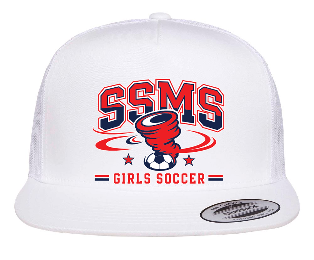SSMS GIRLS SOCCER Women's Printed Snap Back Trucker hat