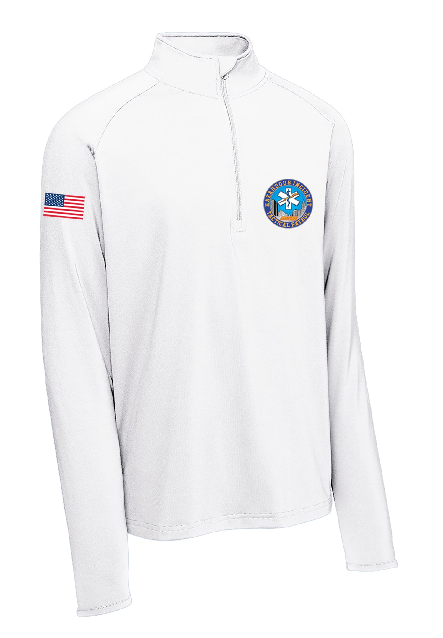 NYC HAZARD INCIDENT TACTICAL PATROL Embroidered 1/4 Zip