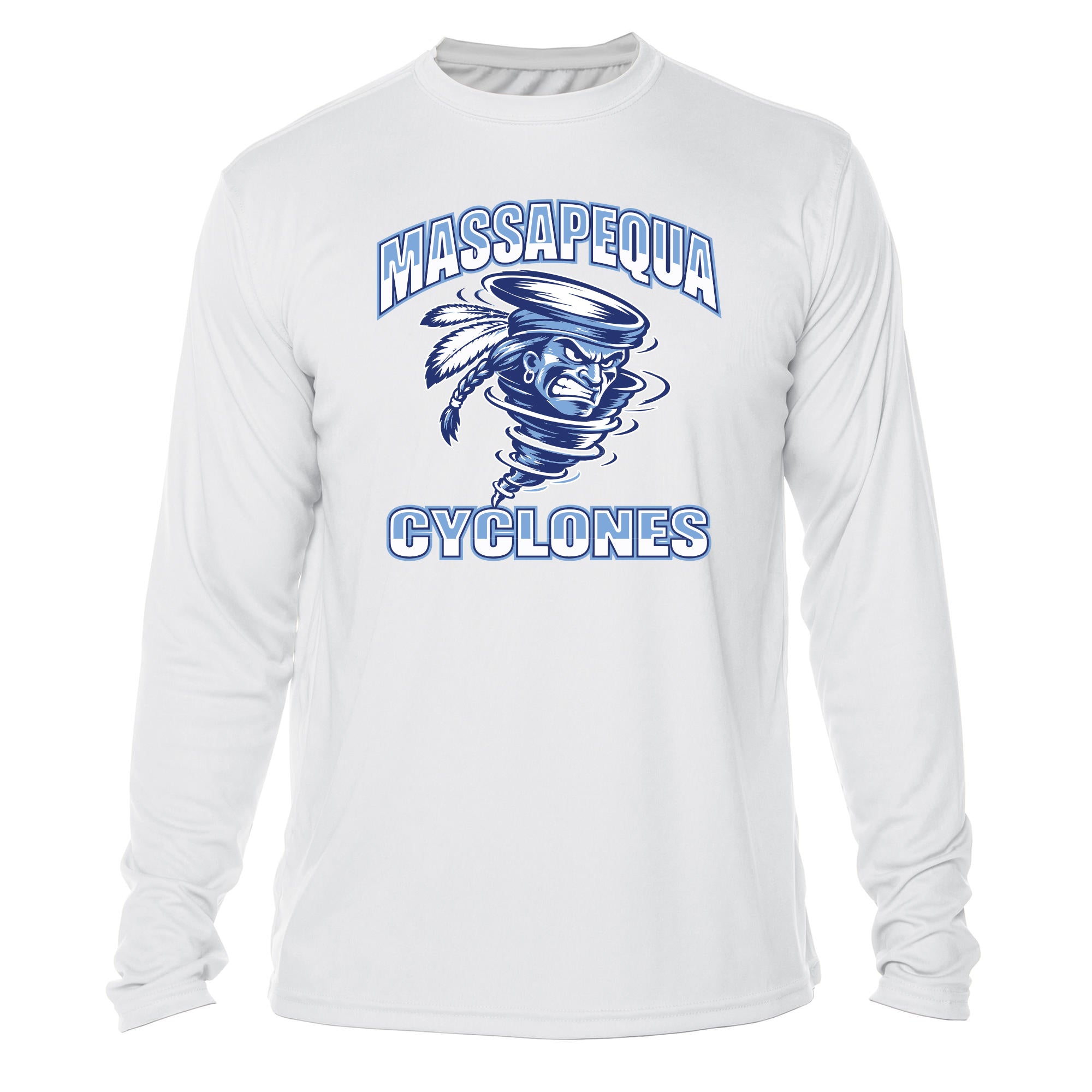 Massapequa Cyclones UPF 15+ MEN'S SOLAR LONG SLEEVE SHIRT