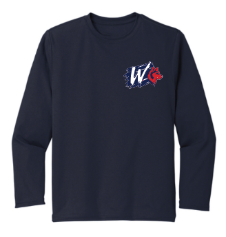 WILSON Wolf Youth long Performance sleeve T-shirt