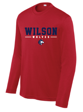 WILSON Youth long Performance sleeve T-shirt