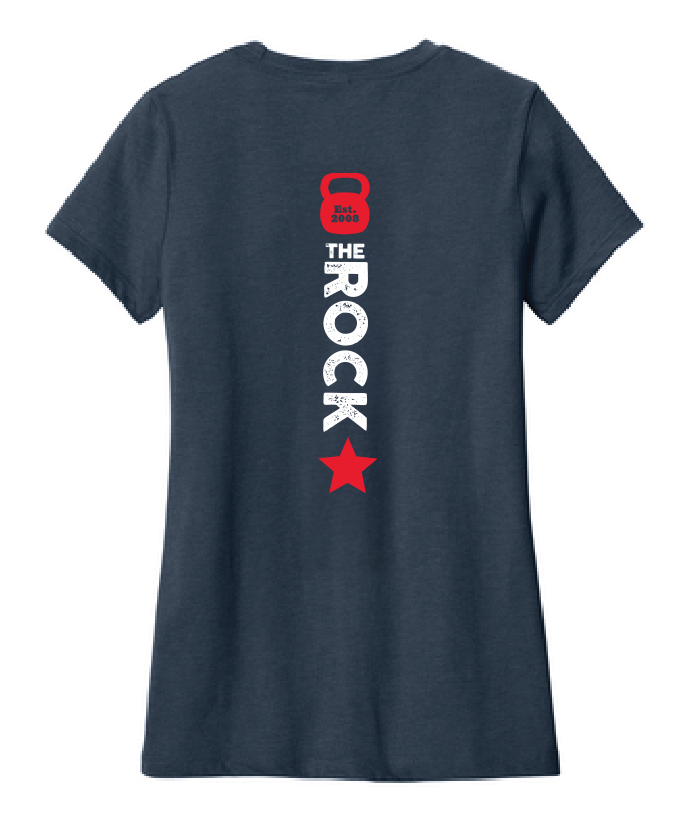 Crossfit the Rock Ladies SS T-shirts