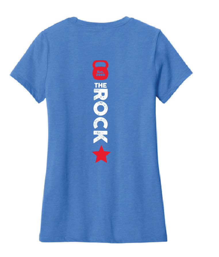 Crossfit the Rock Ladies SS T-shirts