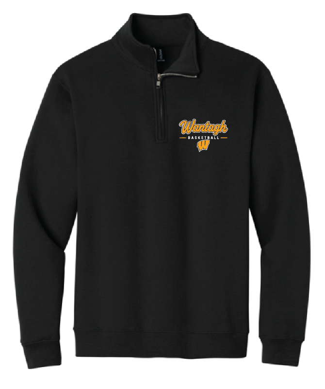 WANTAGH BASKETBALL PRINTED 1/4 ZIP SWEATSHIRT 18810