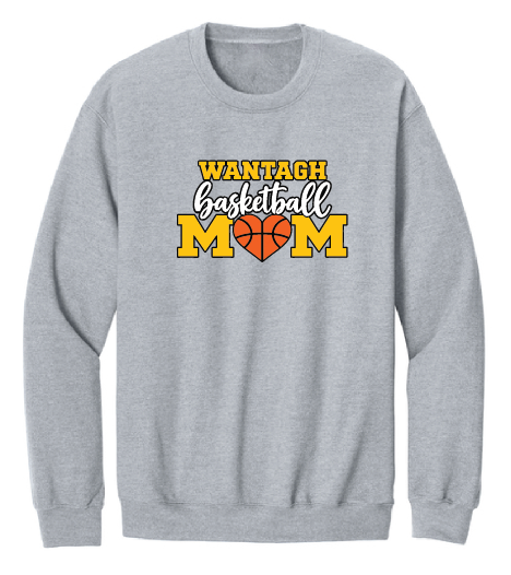 WANTAGH BASKETBALL MOM CREWNECK SF000