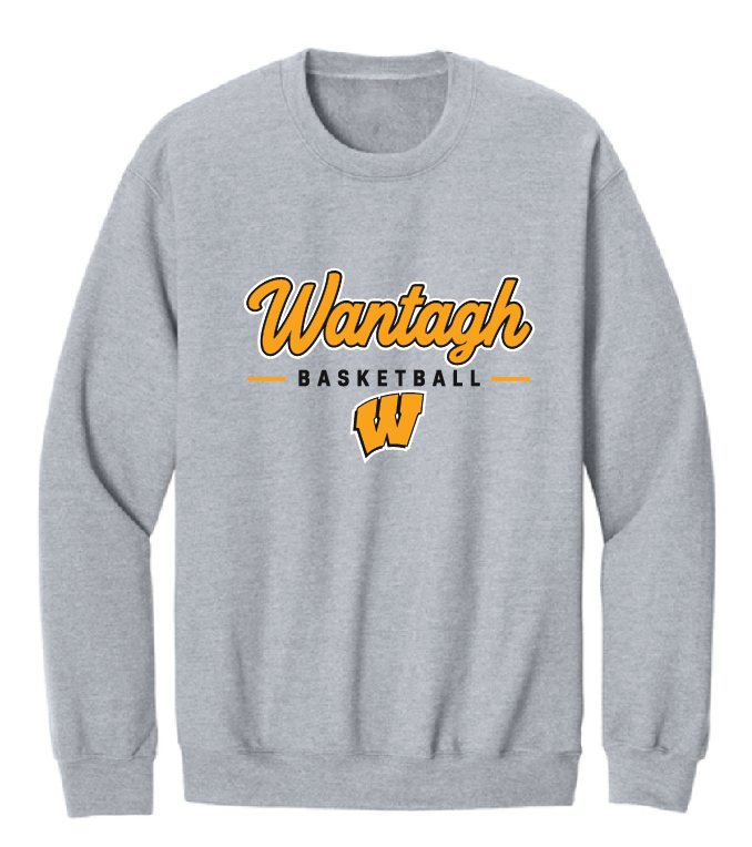 WANTAGH BASKETBALL CREWNECK SF000 / 18000B