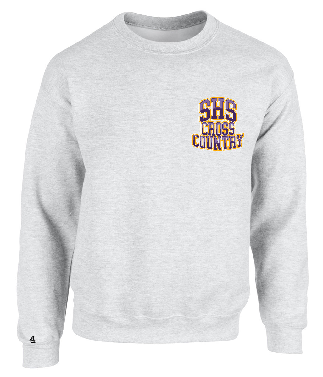 Sewanhaka Ravens Cross Country Youth and Adult Size Crewneck sweatshirt