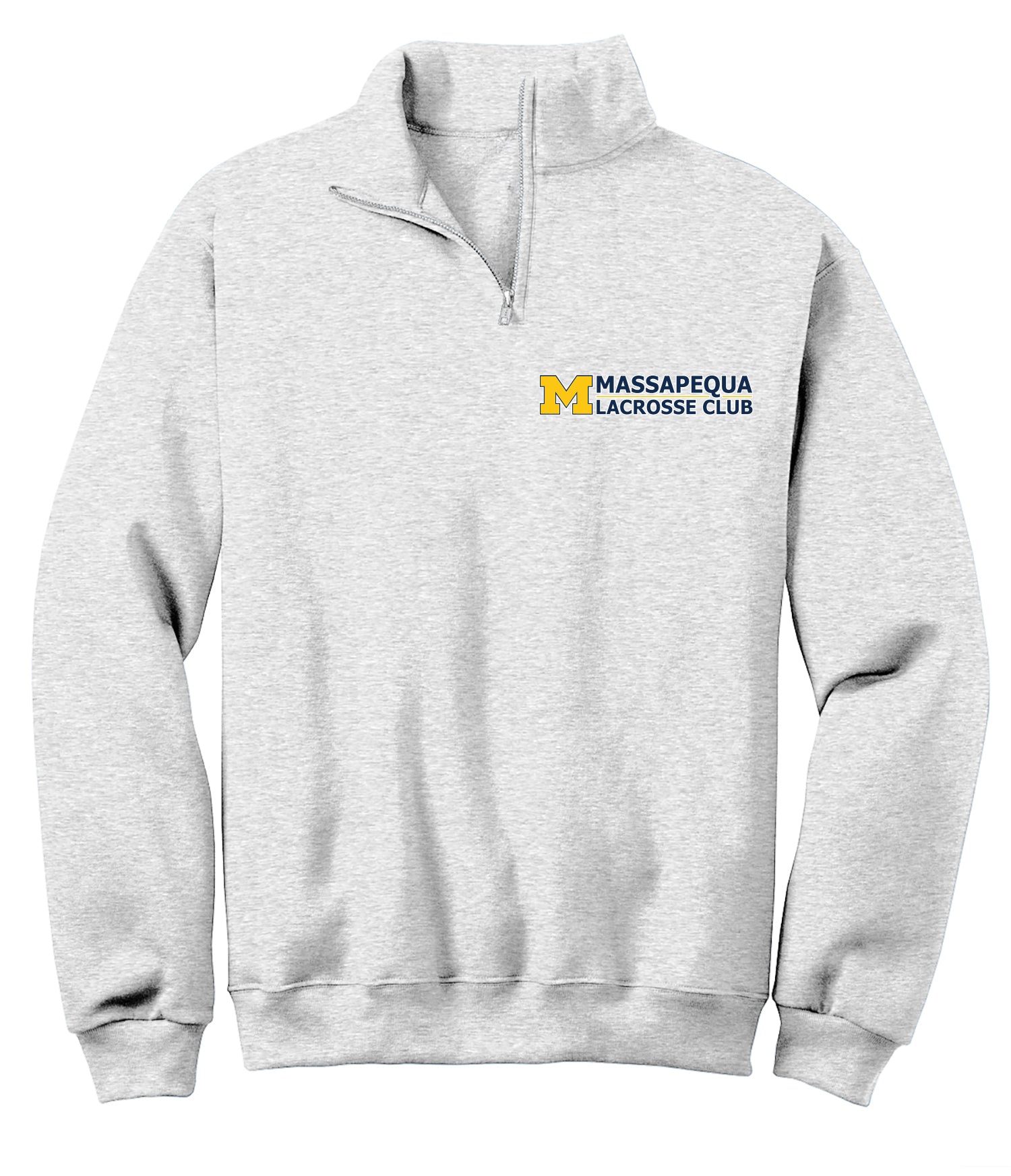 Massapequa Lacrosse Club 1/4-Zip Cadet Collar Sweatshirt