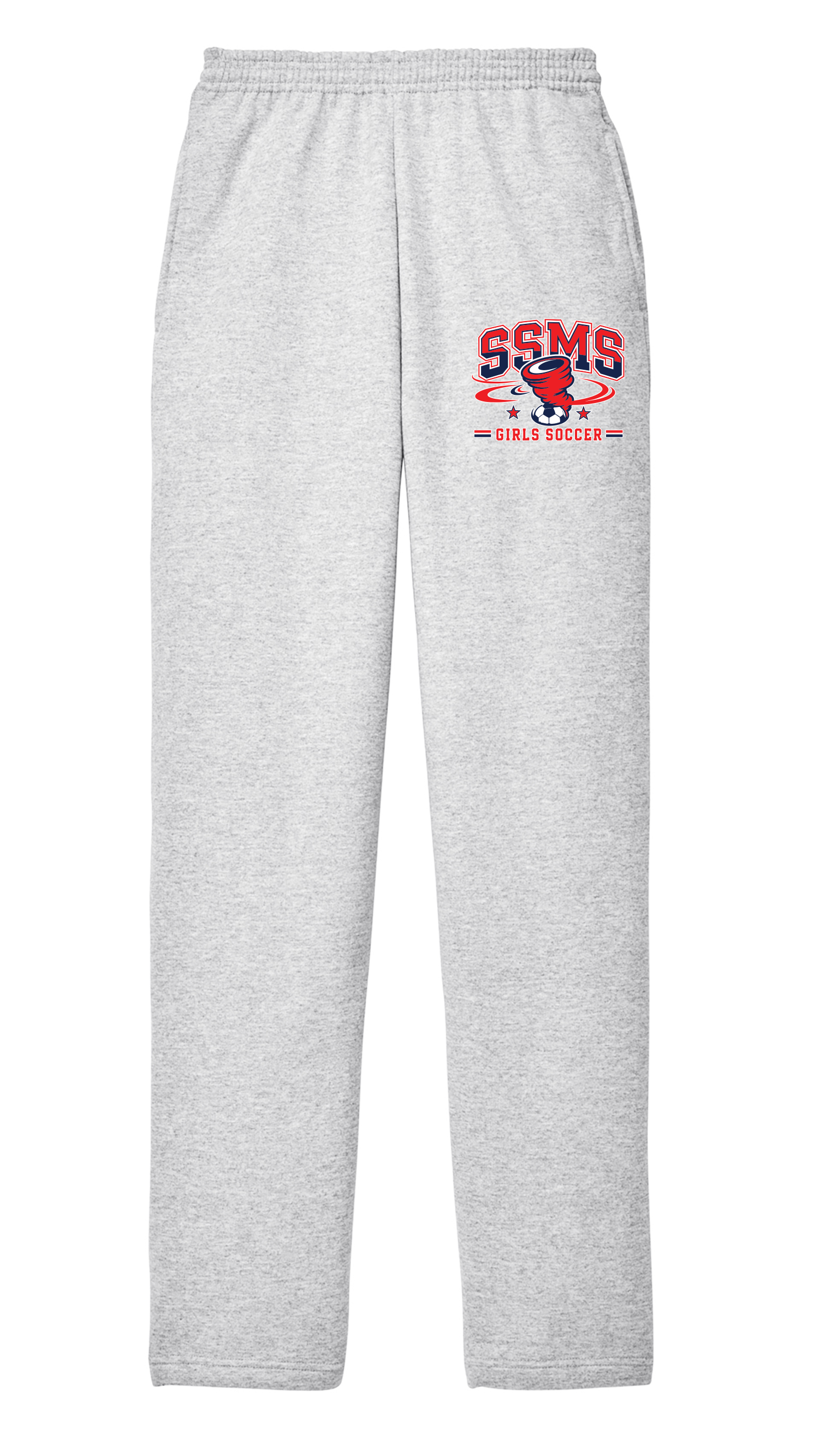 SSMS GIRLS SOCCER OPEN BOTTOM SWEATPANTS