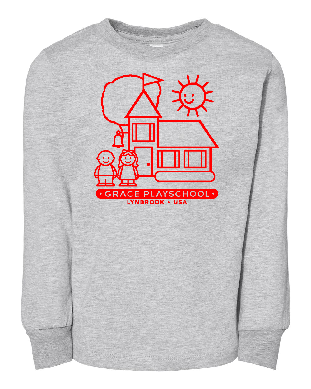 GRACE PLAYSCHOOL TODDLER LONG SLEEVE T-SHIRT