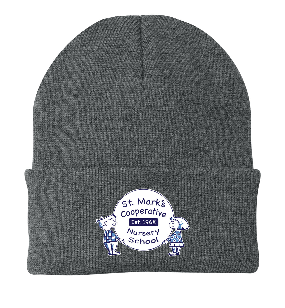 St. Mark's Nursery School Toddler embroidered beanie