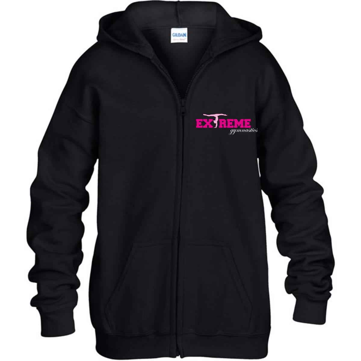 Extreme Gymnastics Youth Full-Zip Hood