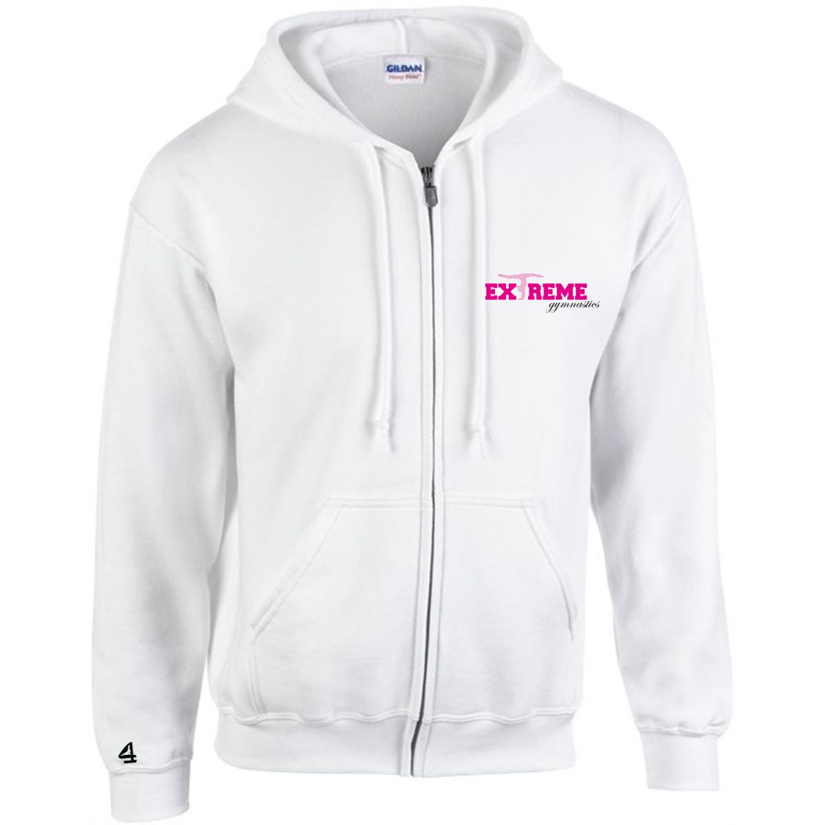Extreme Gymnastics ADULT Full-Zip Hood