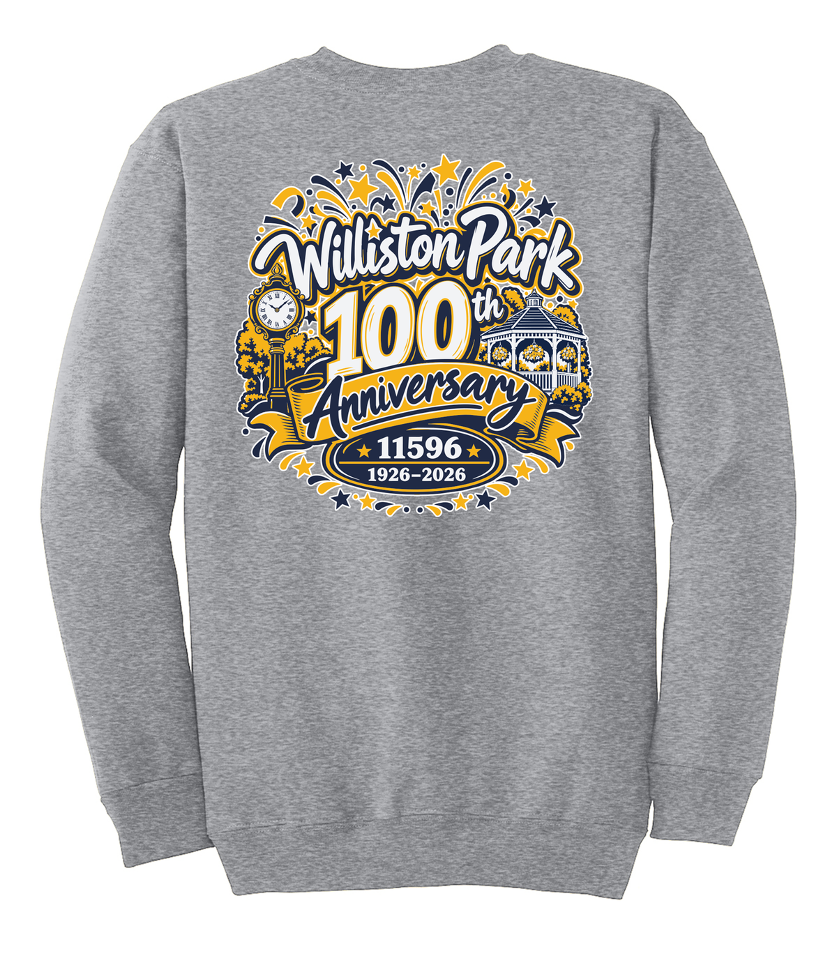 WILLISTON PARK 100TH ANNIVERSARY CREWNECK PC90/PC78Y