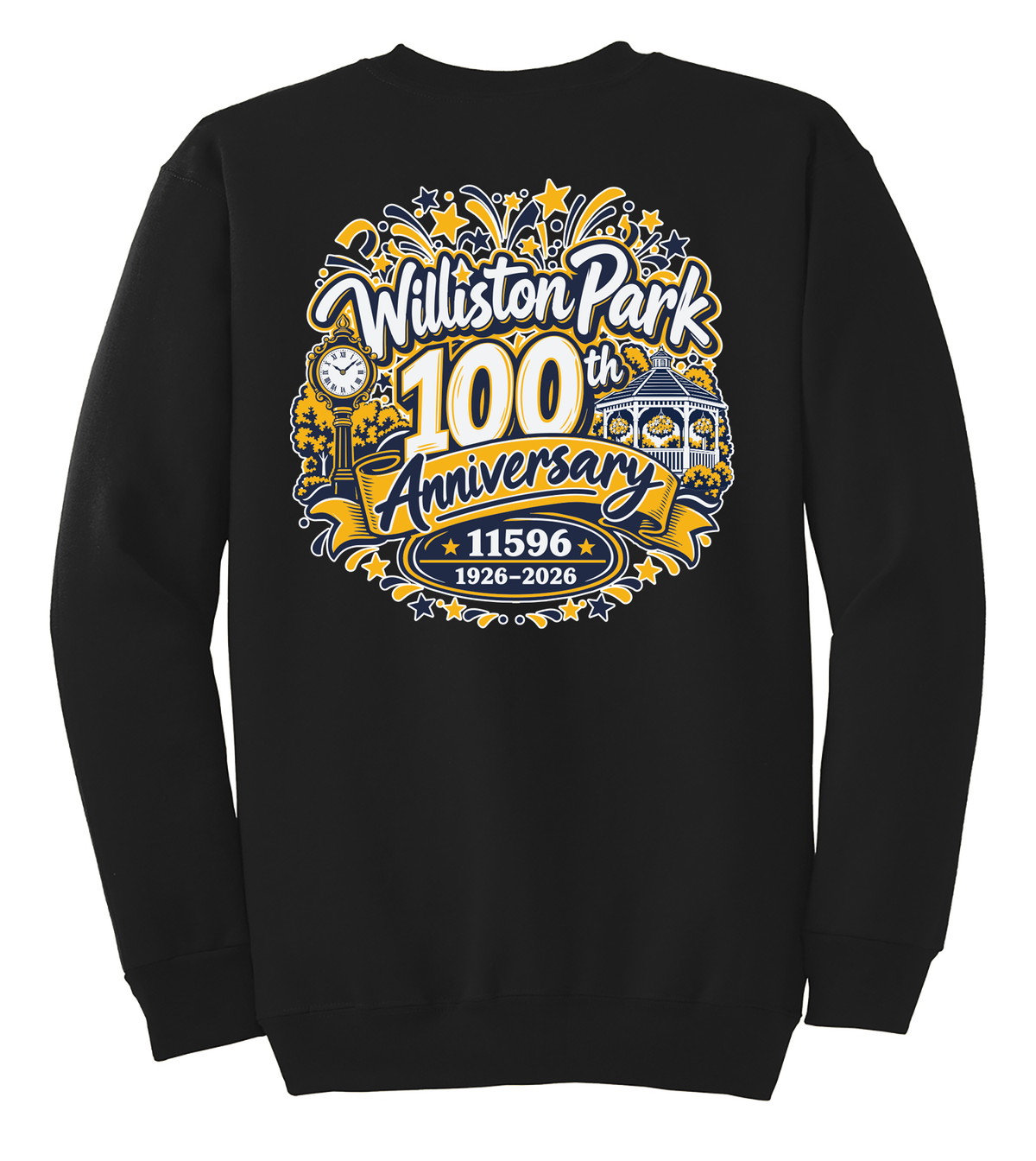 WILLISTON PARK 100TH ANNIVERSARY CREWNECK PC90/PC78Y
