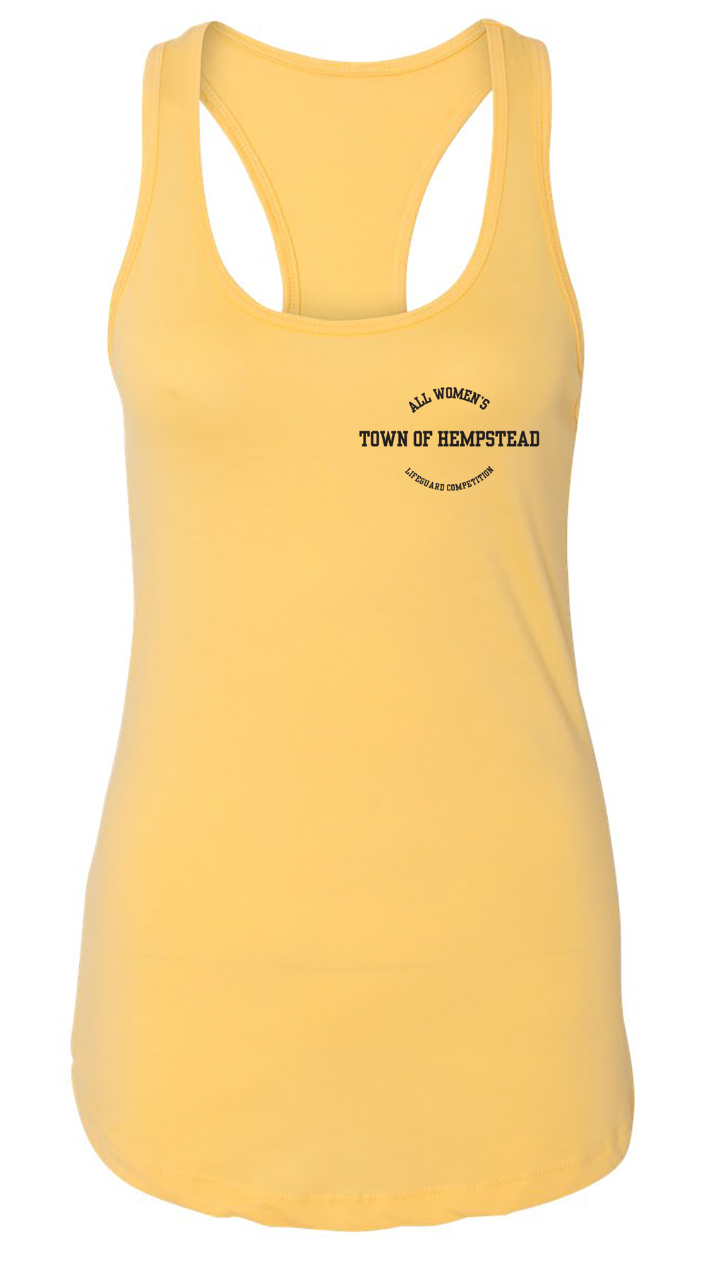 TOH ALL WOMENS LIFEGUARD COMPETITION RACERBACK TANK