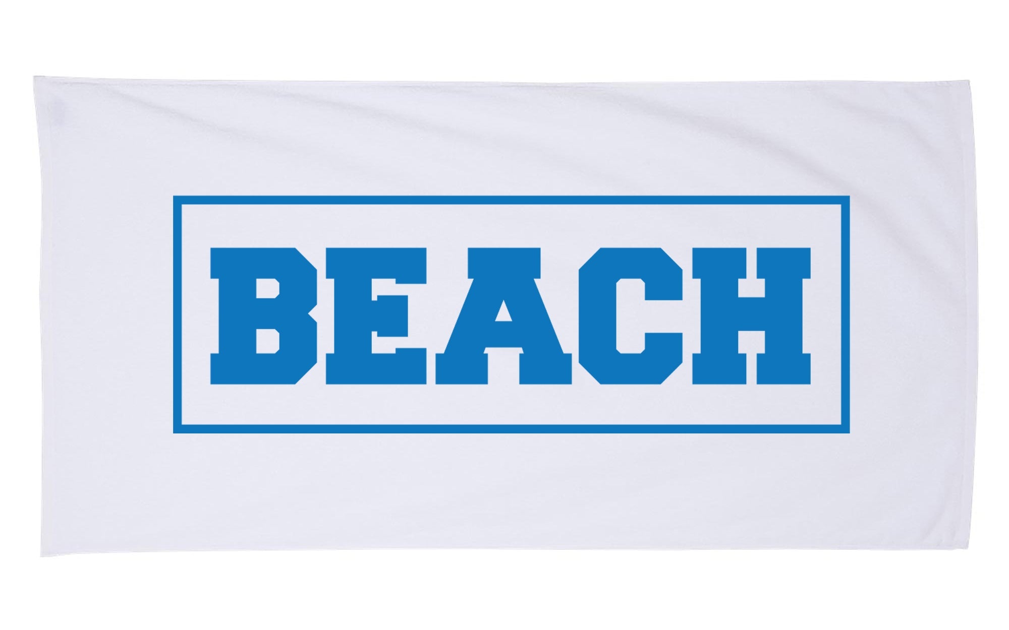 Long Beach High School Lacrosse Beach Towel