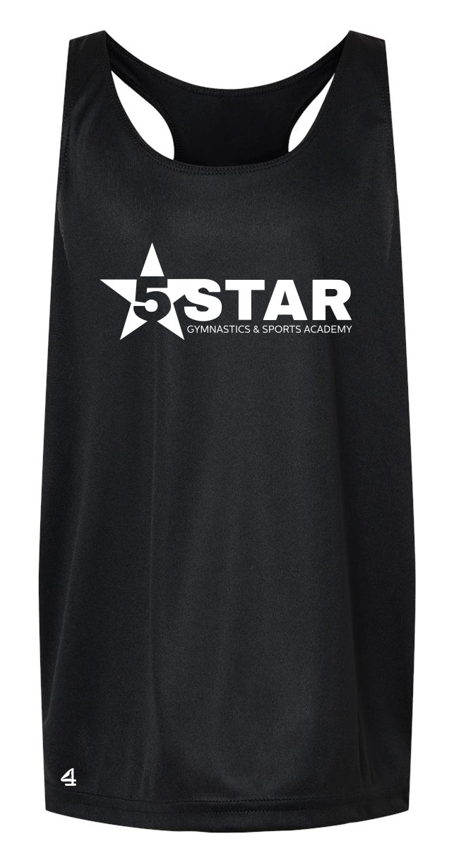 5 Star Gymnastics Girls Racerback Tank Top