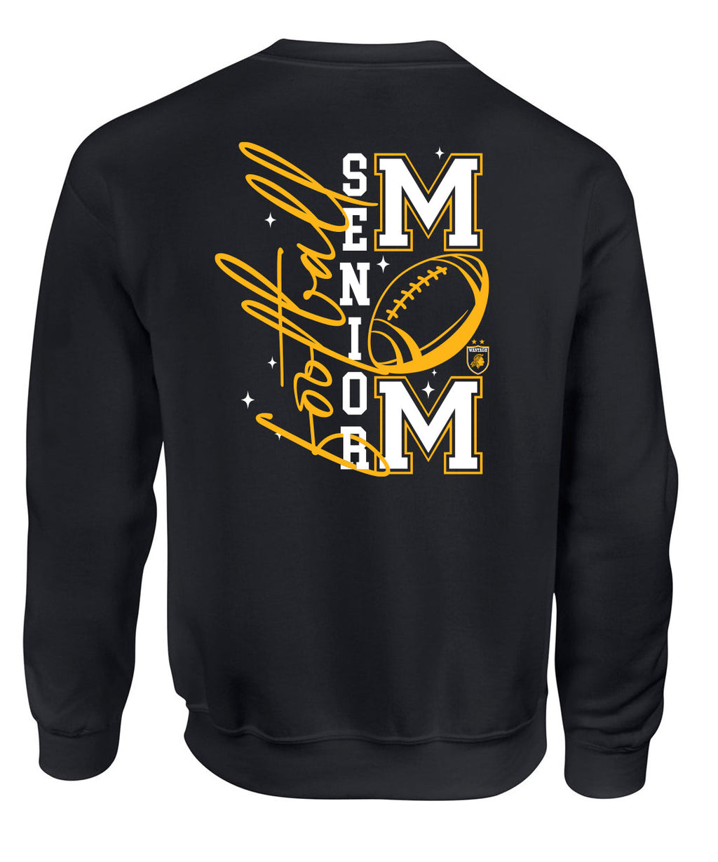 Wantagh Varsity Football Football mom Crewneck