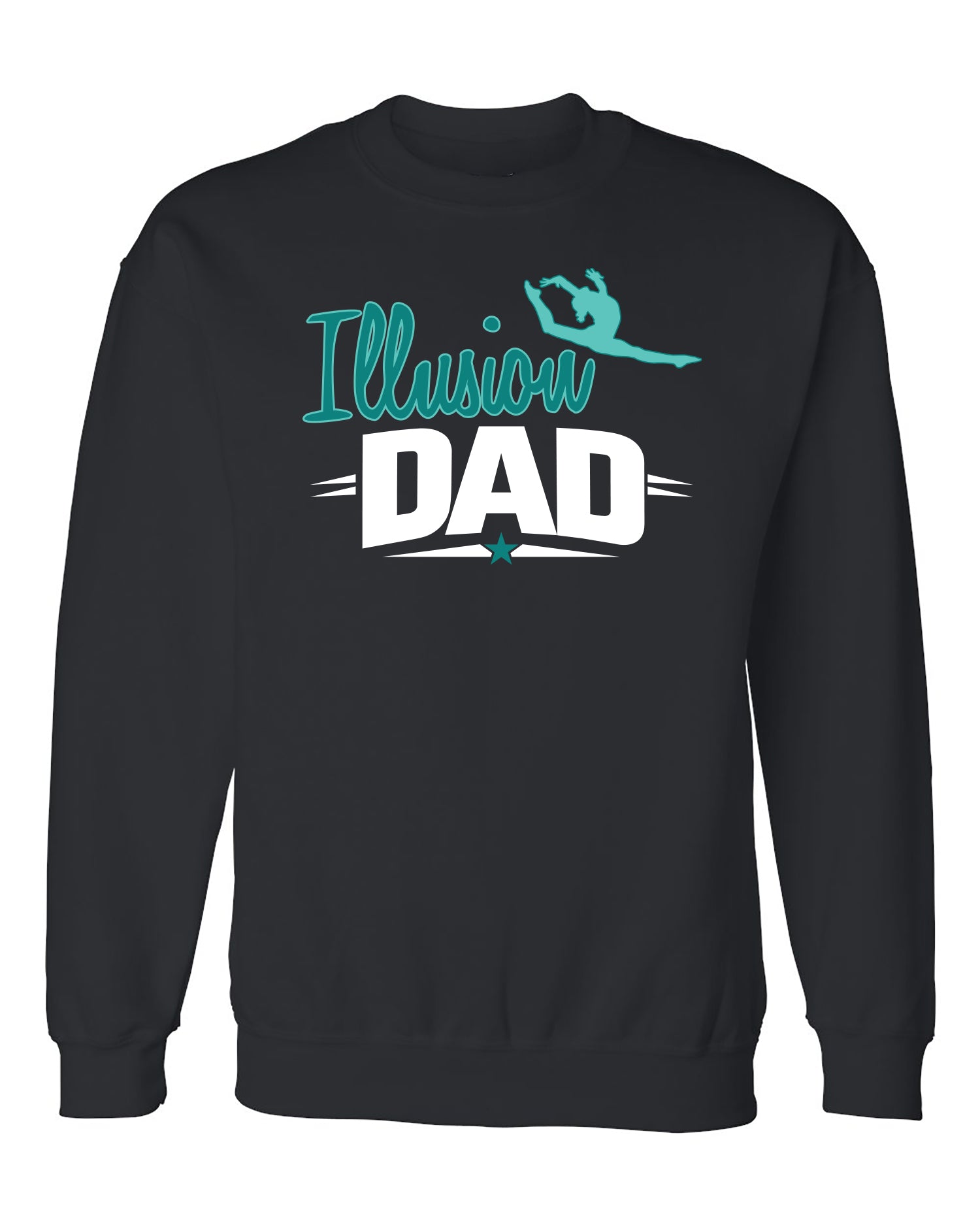 Illusion Gymnastics Dad Crewneck