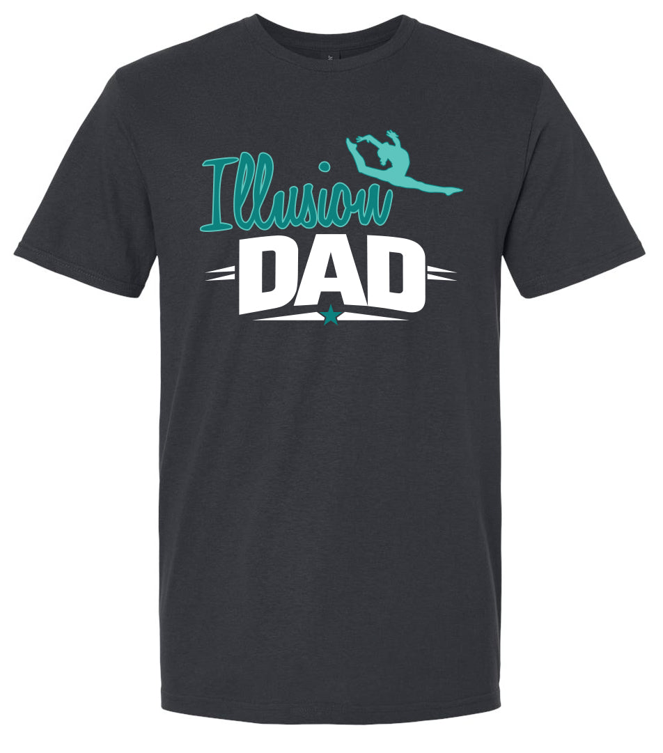 Illusion Gymnastics Dad T-shirt