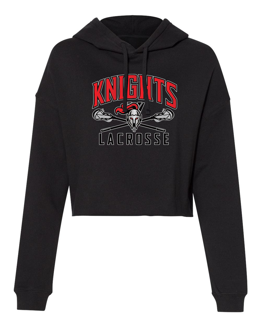 FLORAL PARK WOMENS LACROSSE Women’s Lightweight Crop Hoodie