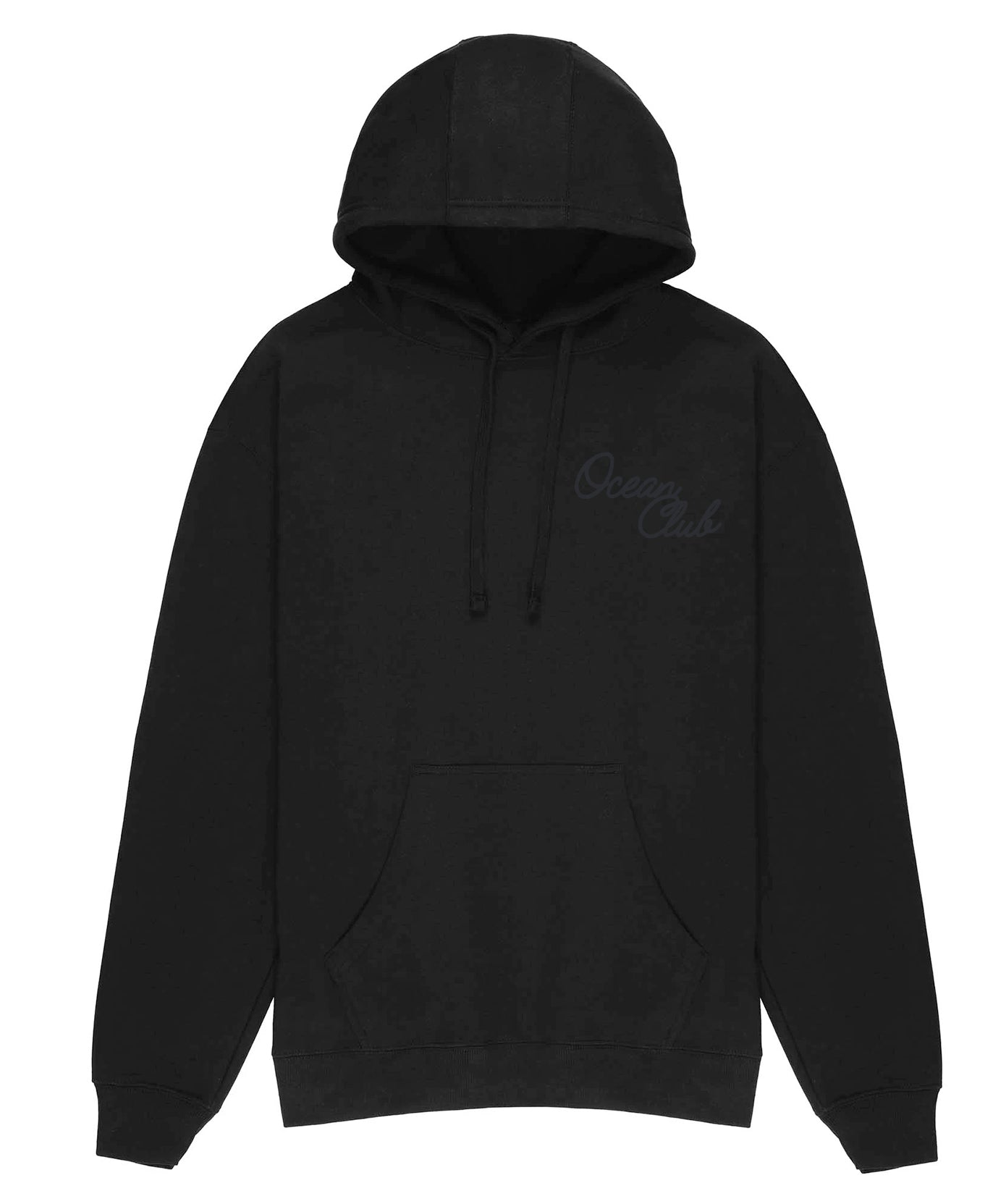 The Ocean Club Script MONO-TONE Unisex Oversized Hoodie