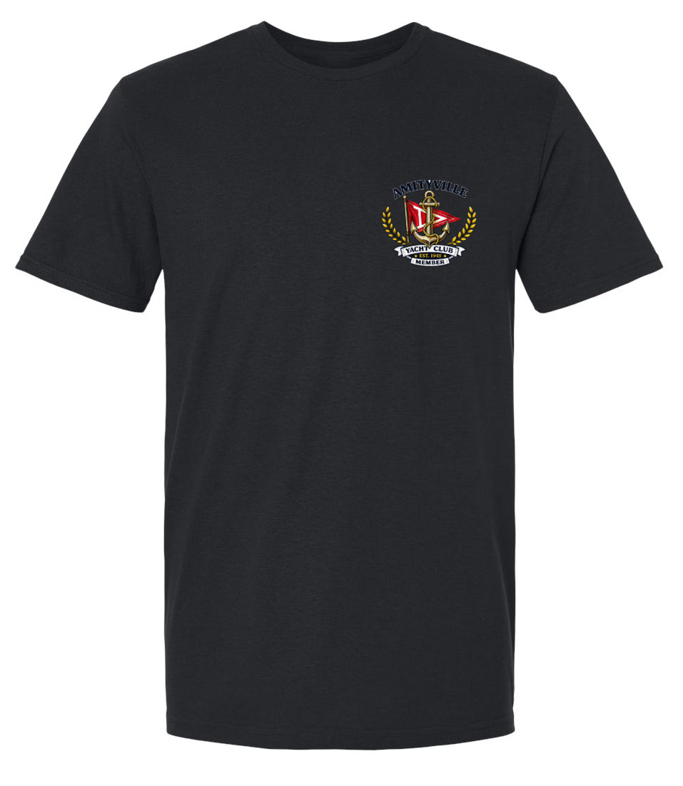 Amityville Yacht Club Graphic T-shirt