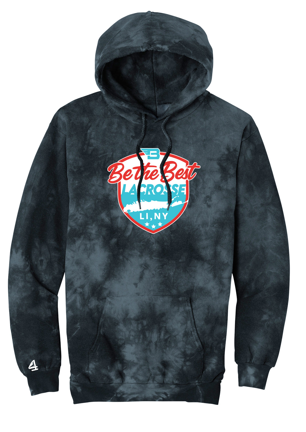 BTB "Be the Best" Girls Team TieDye Hoodie
