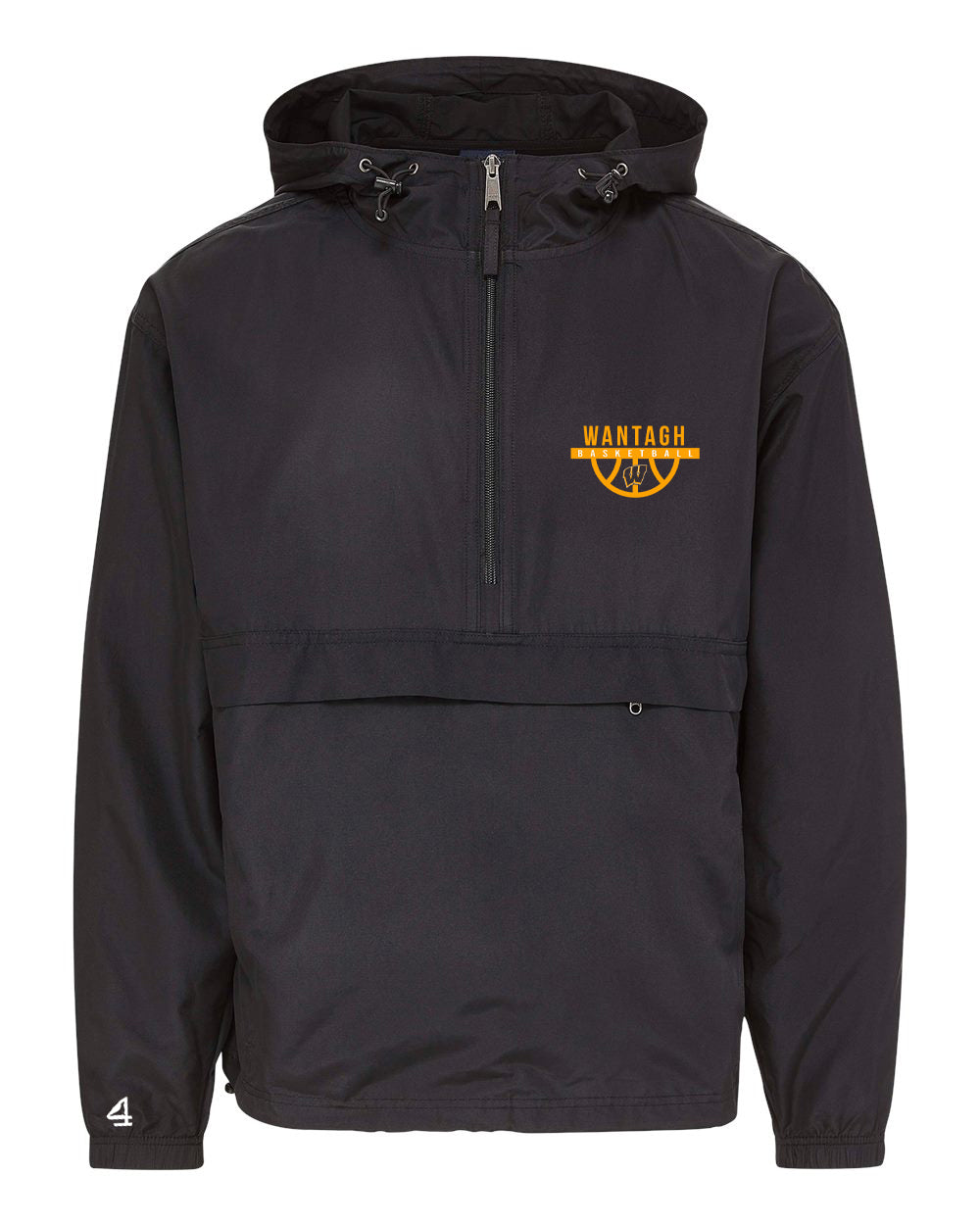Wantagh Basketball Packable Wind Breaker Jacket