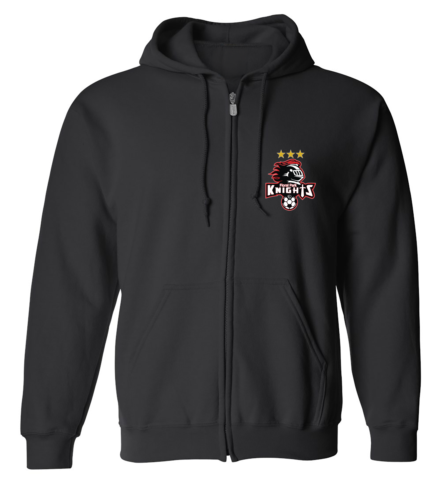Floral Park Soccer Full Zip Hoodie