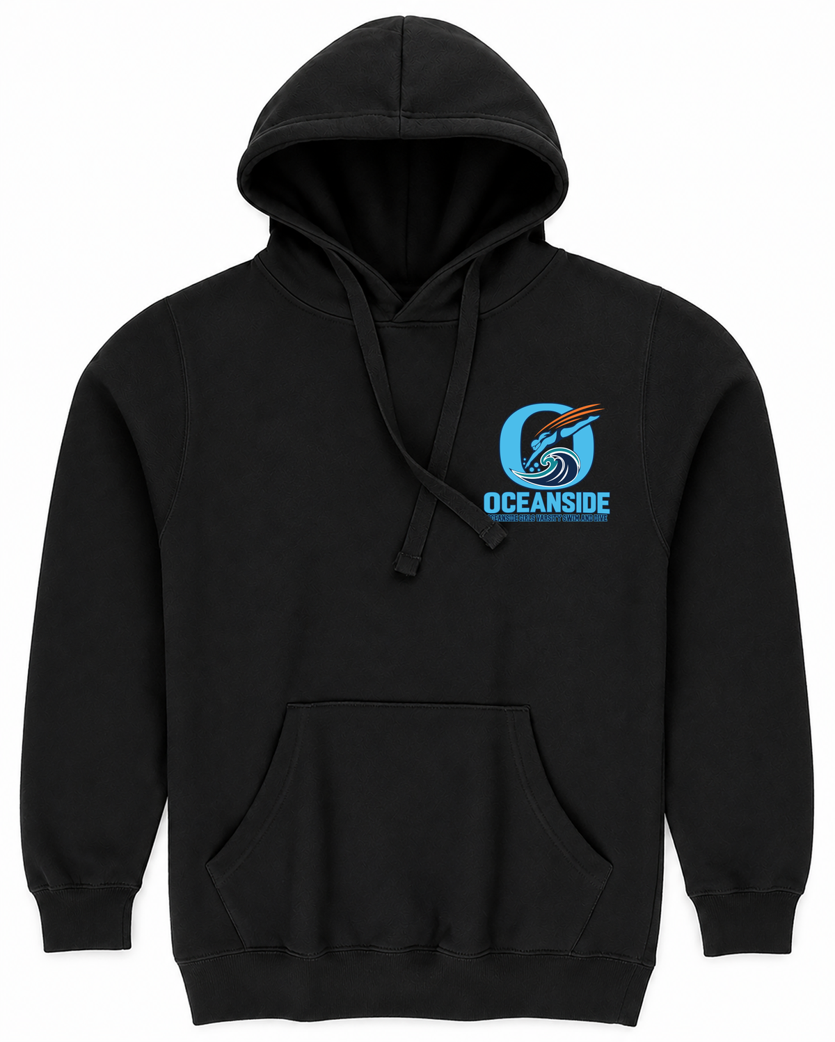OCEANSIDE GIRLS VARSITY SWIM AND DIVE BUOY4 HOODIE