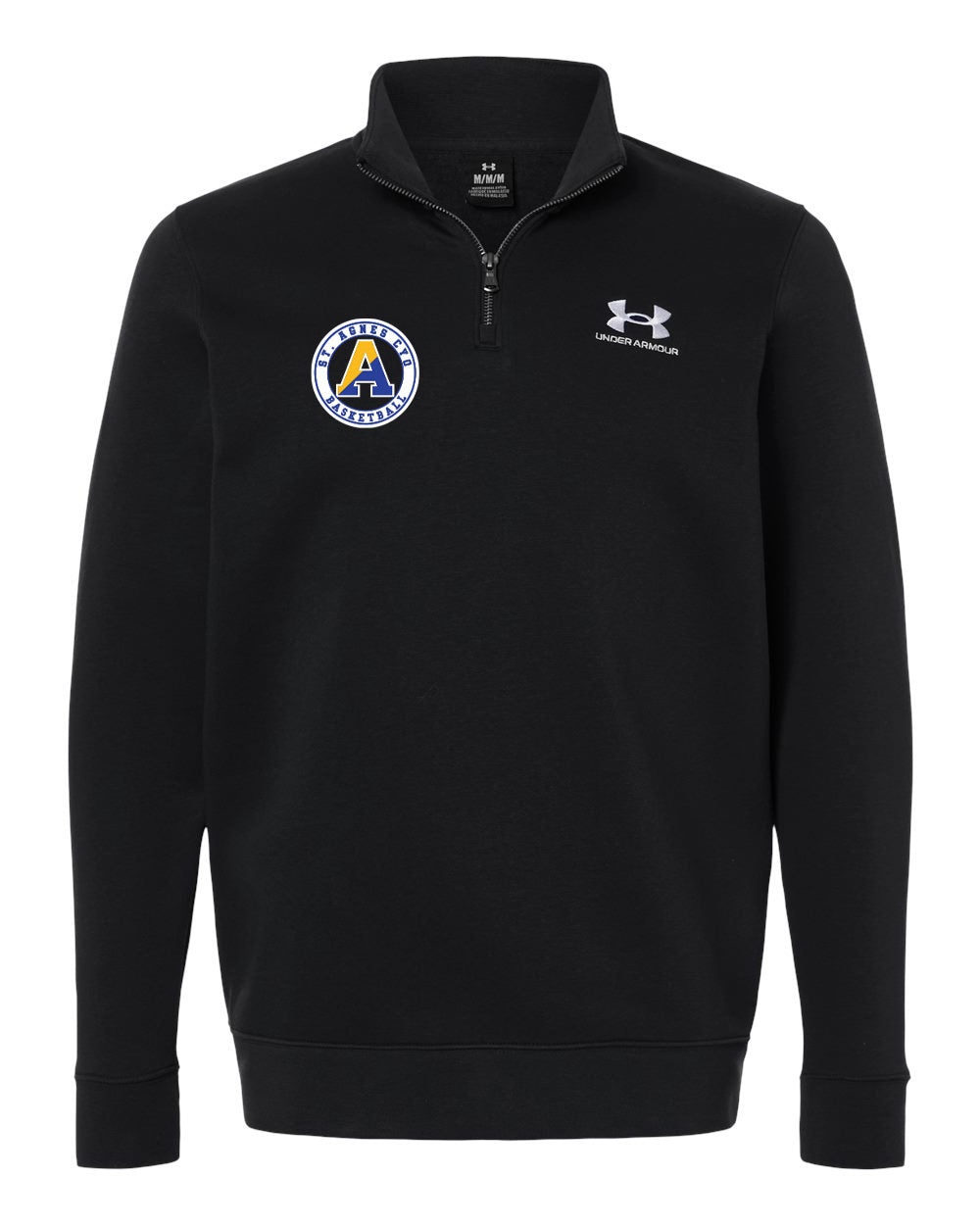ST AGNES BASKETBALL Under Amour Embroidered 1/4 Zip 6012710