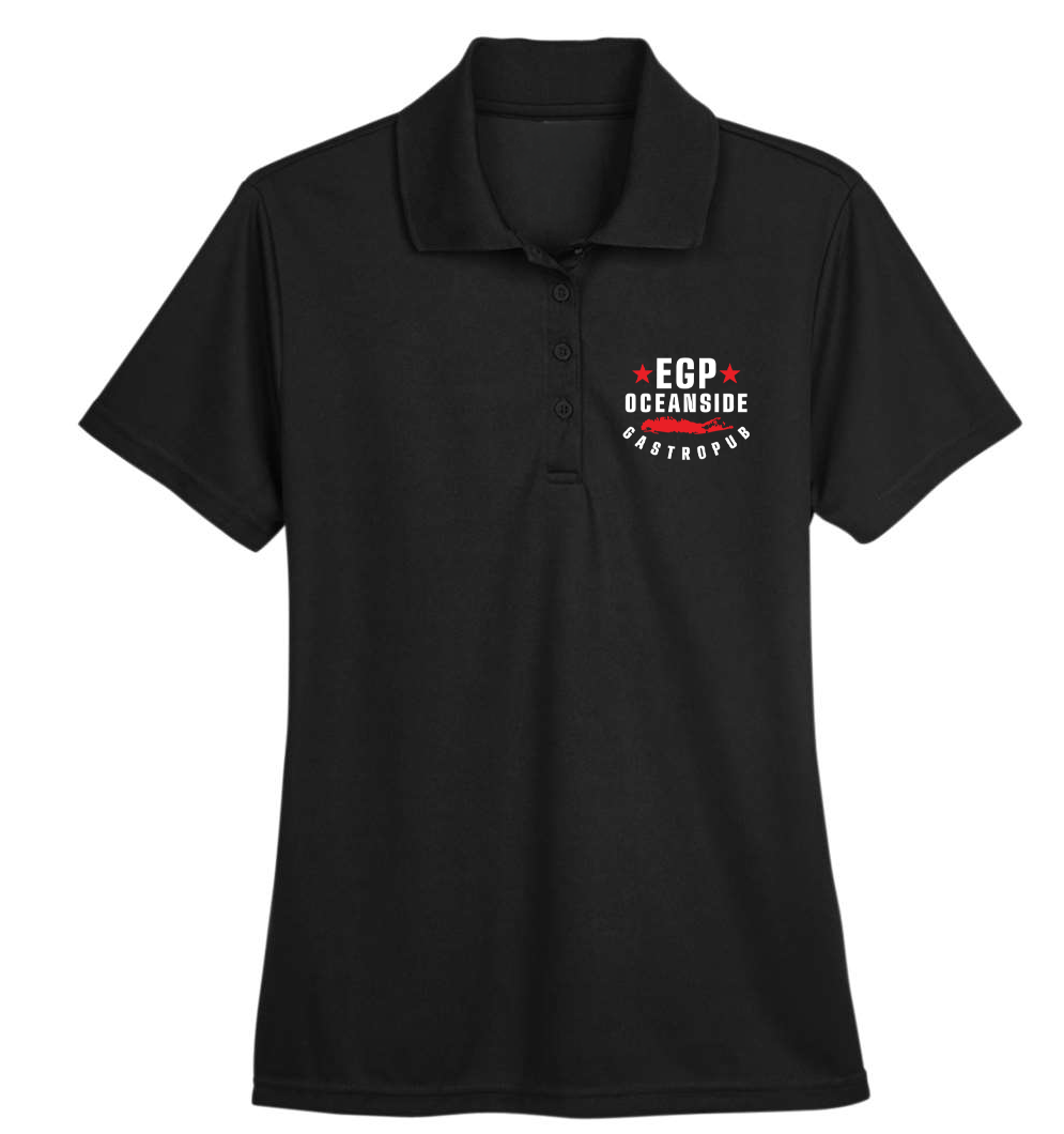 EPG OCEANSIDE PRINTED WOMEN'S PERFORMANCE POLO 78181