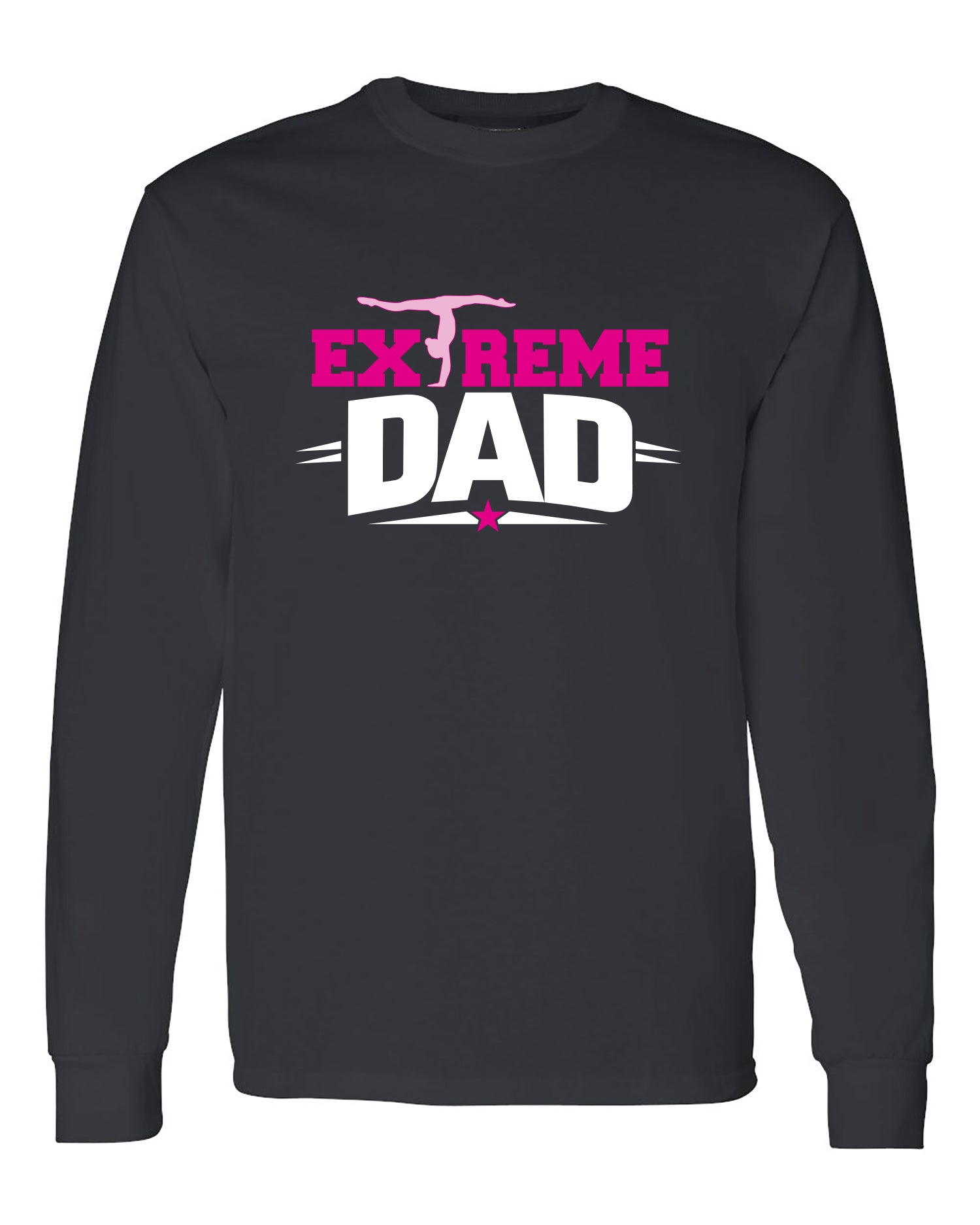 Extreme Gymnastics Dad Long Sleeve T-shirt