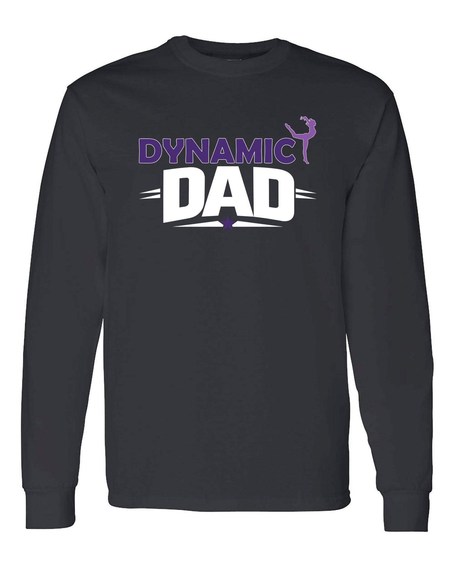 Dynamic Gymnastics Dad Long Sleeve T-shirt