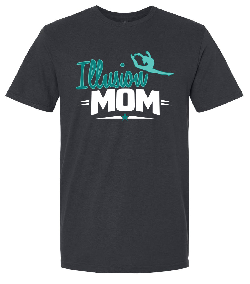 Illusion Gymnastics Mom T-shirt