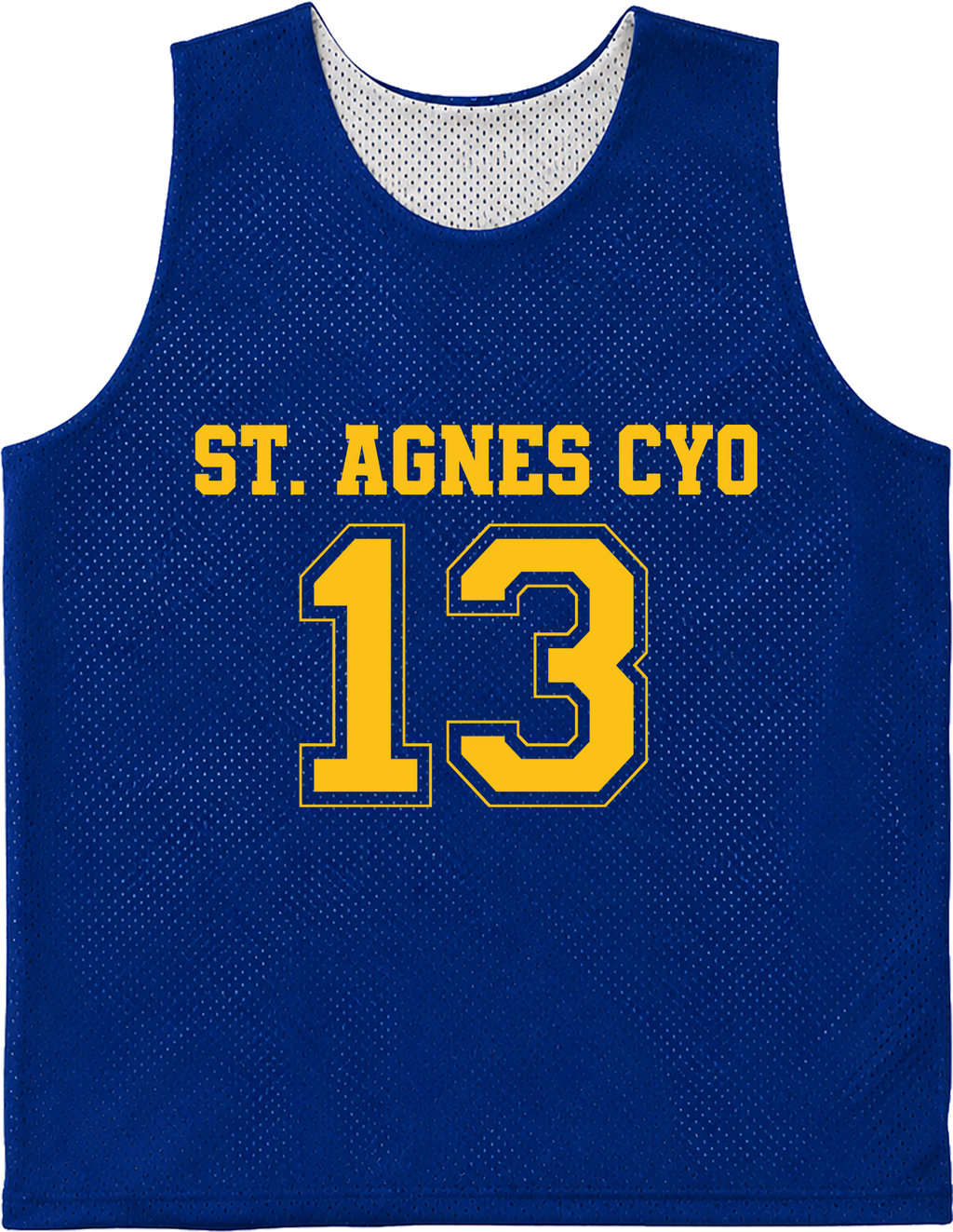 ST AGNES BASKETBALL Mesh Reversible Pinnie
