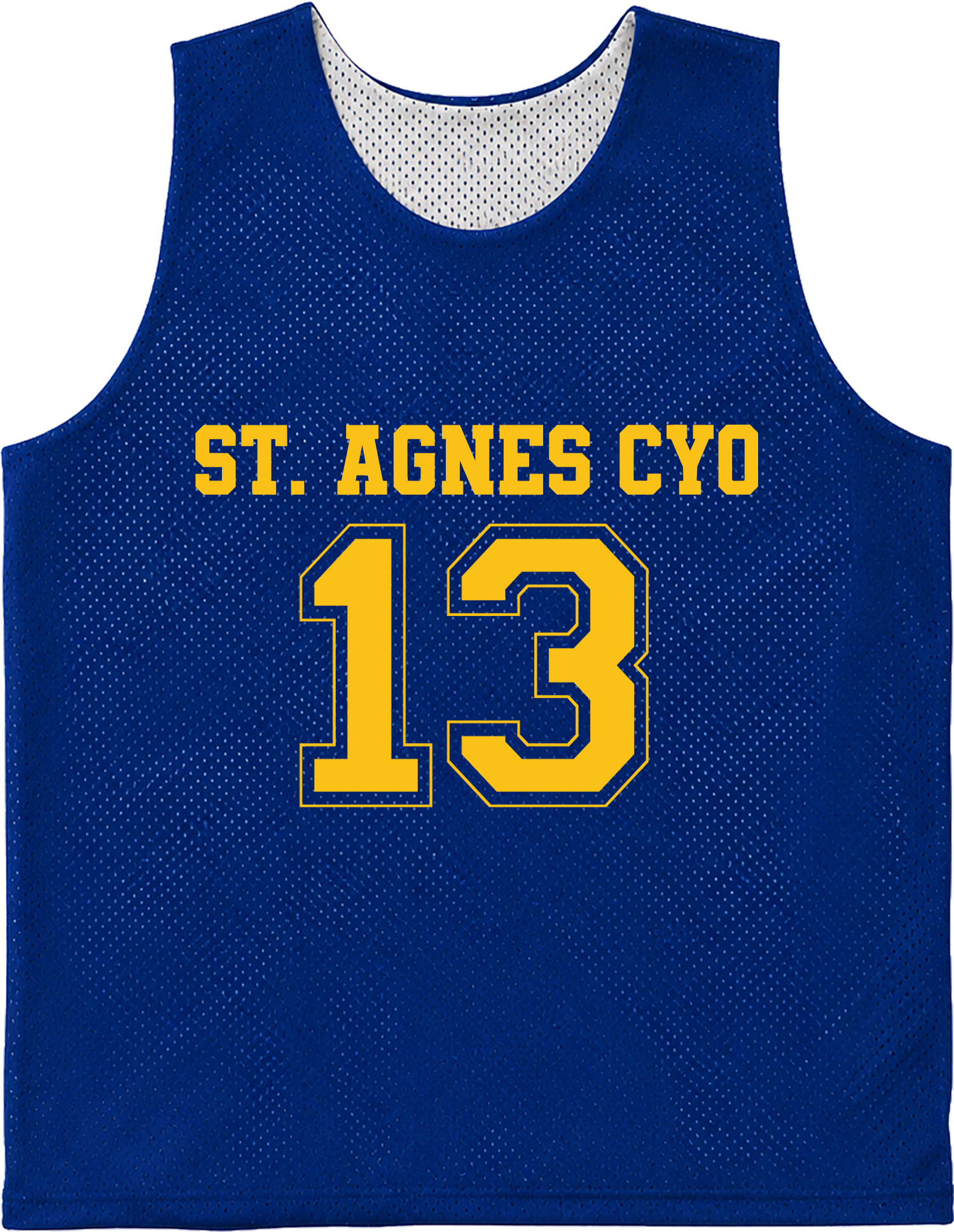 ST AGNES BASKETBALL Mesh Reversible Pinnie