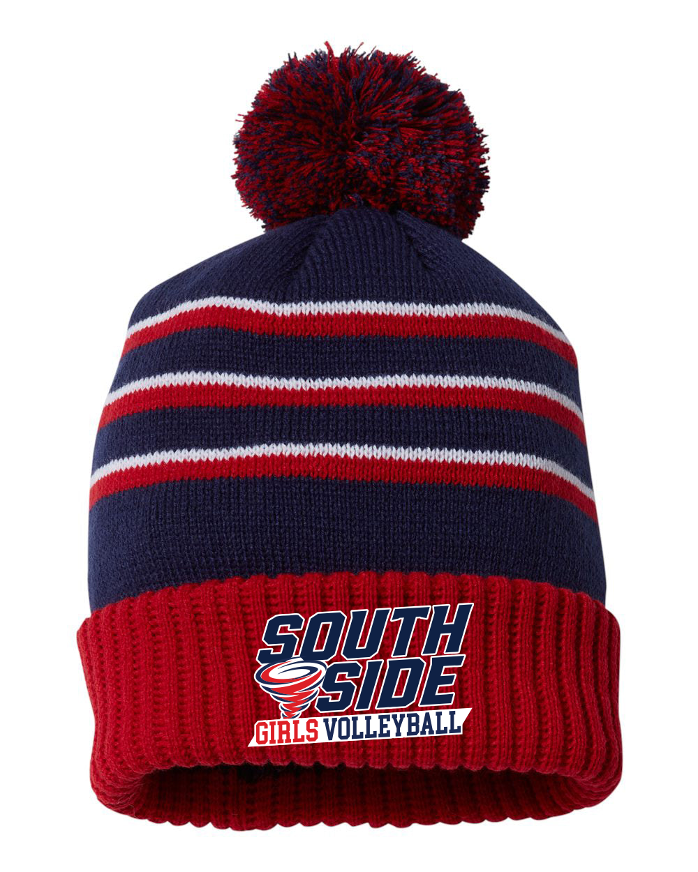SOUTH SIDE GIRLS VOLLEYBALL POM POM