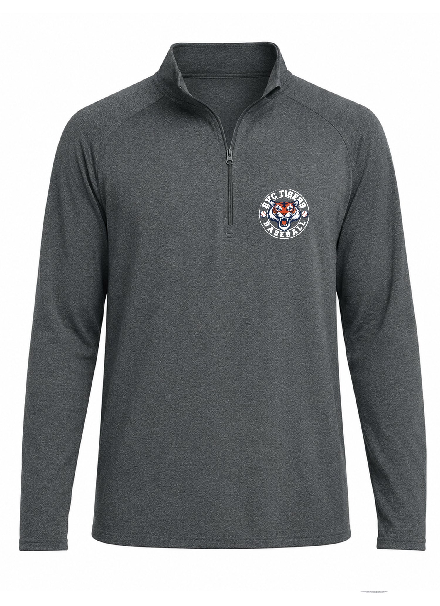 RVC TIGERS BASEBALL PRINTED 1/4 ZIP