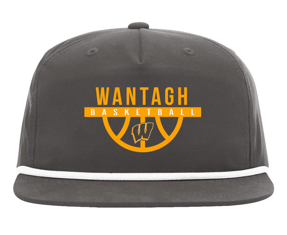 Wantagh Basketball Trucker with Rope Cap