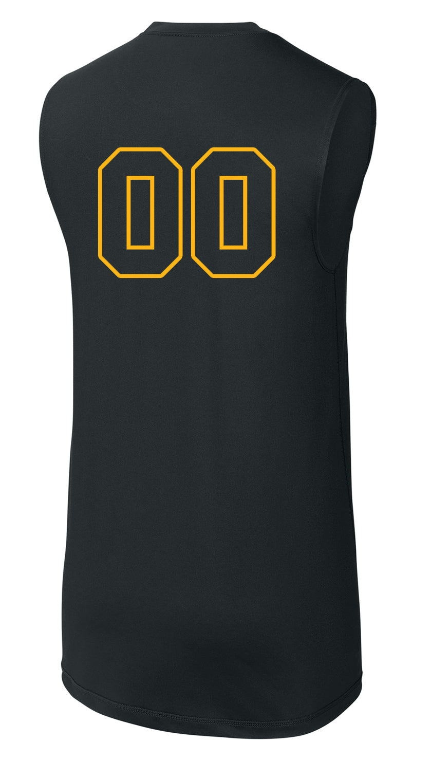 Wantagh Varsity Football Compression Sleeveless Shirt