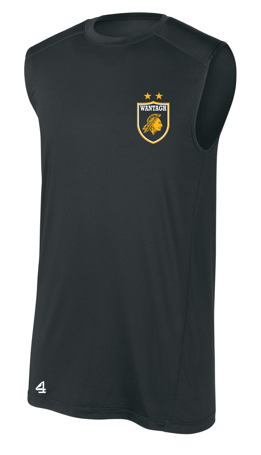 Wantagh Varsity Football Compression Sleeveless Shirt