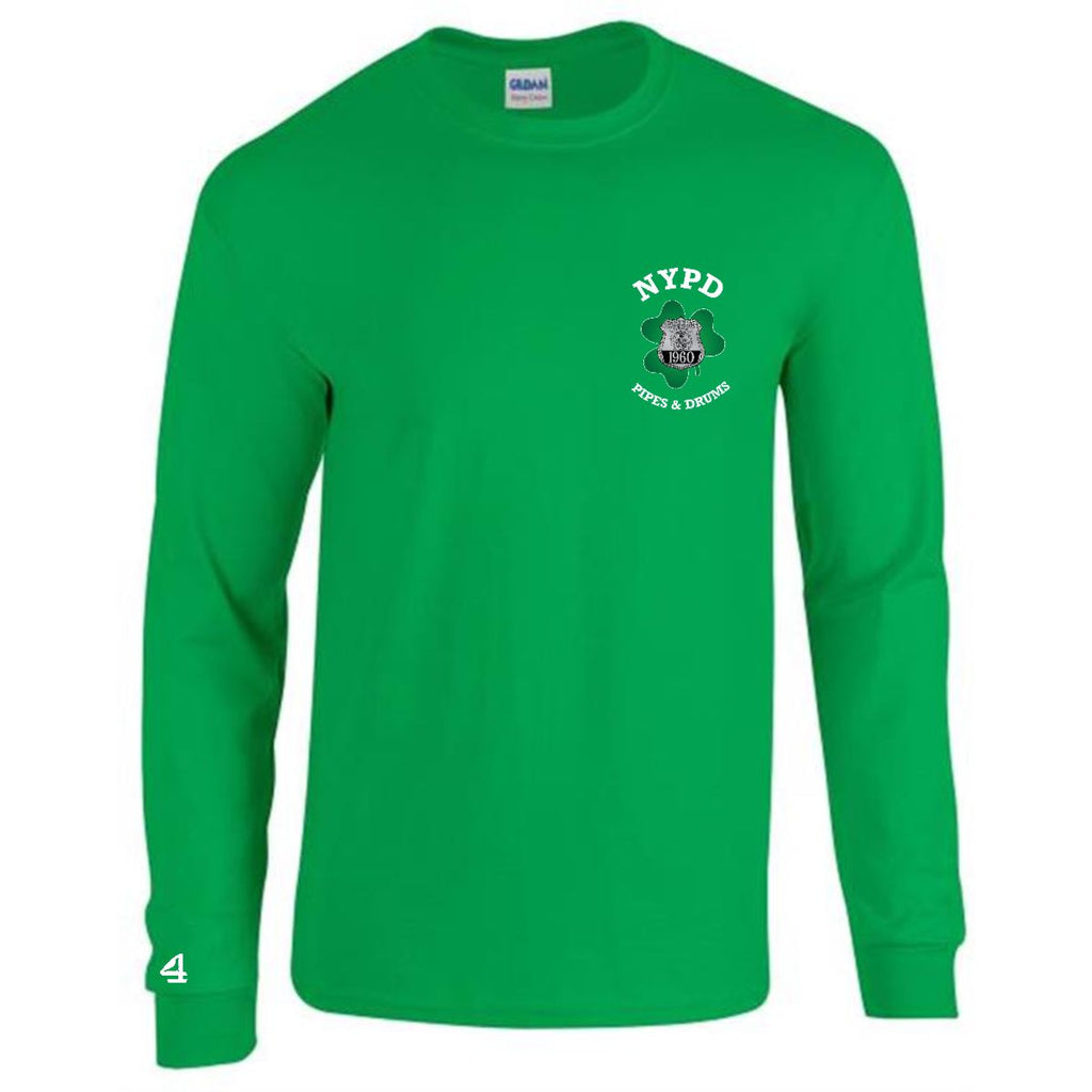 NYPD PIPES AND DRUMS Long Sleeve shirt