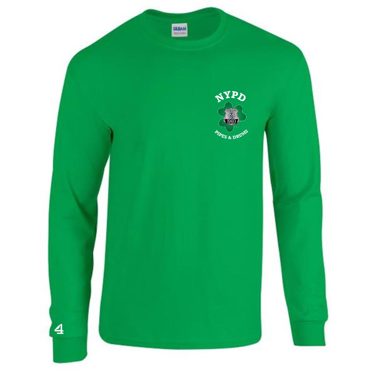 NYPD PIPES AND DRUMS Long Sleeve shirt