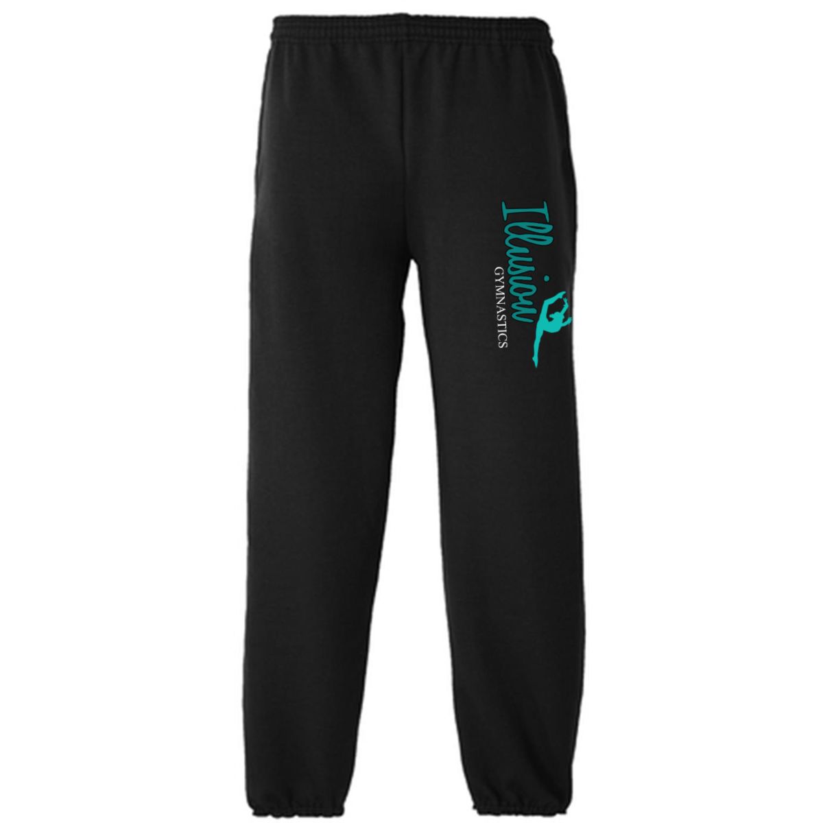 Illusion Gymnastics Adult Fleece Sweatpant with Pockets