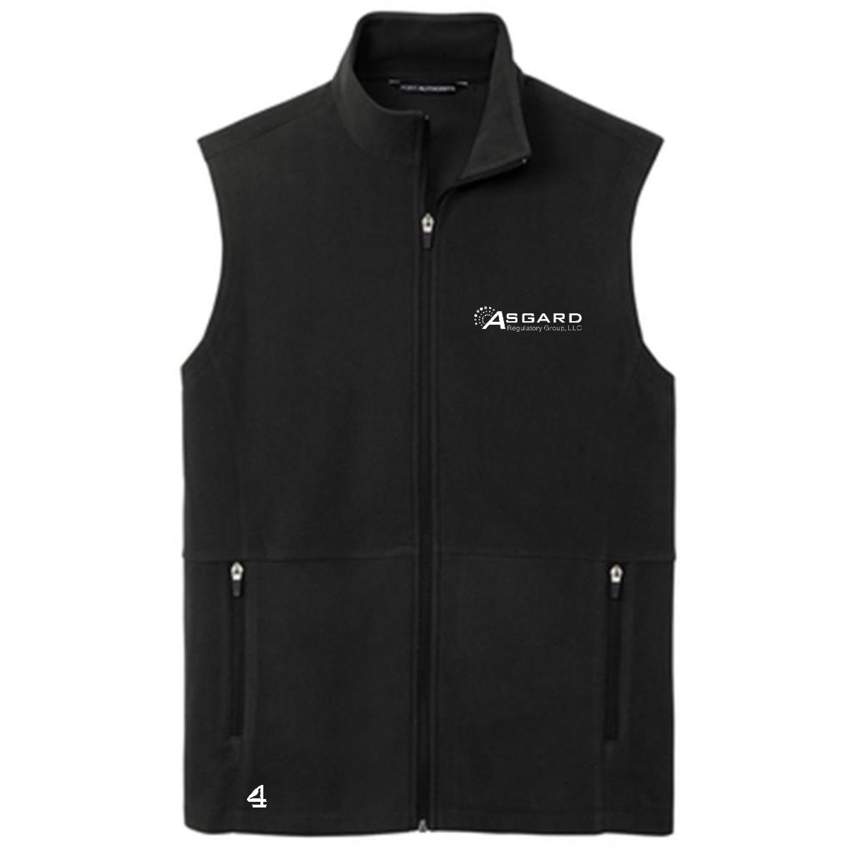 ASGARD Mens Embroidered Microfleece Vest